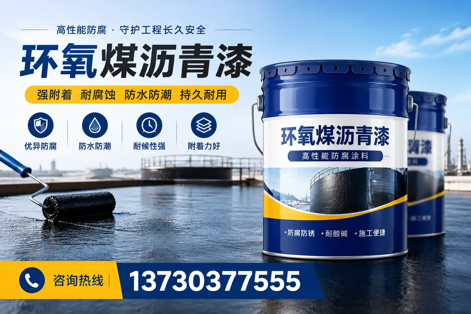 如何判断环氧煤沥青漆的质量?西宁消费者指南
