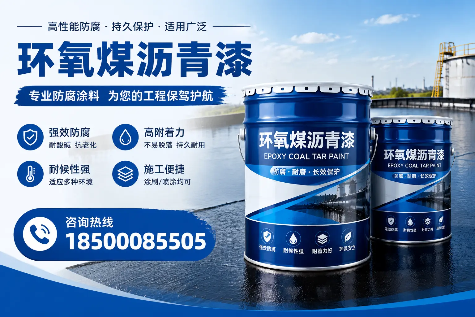 环氧煤沥青漆与其他漆类的比较,西宁用户的选择依据