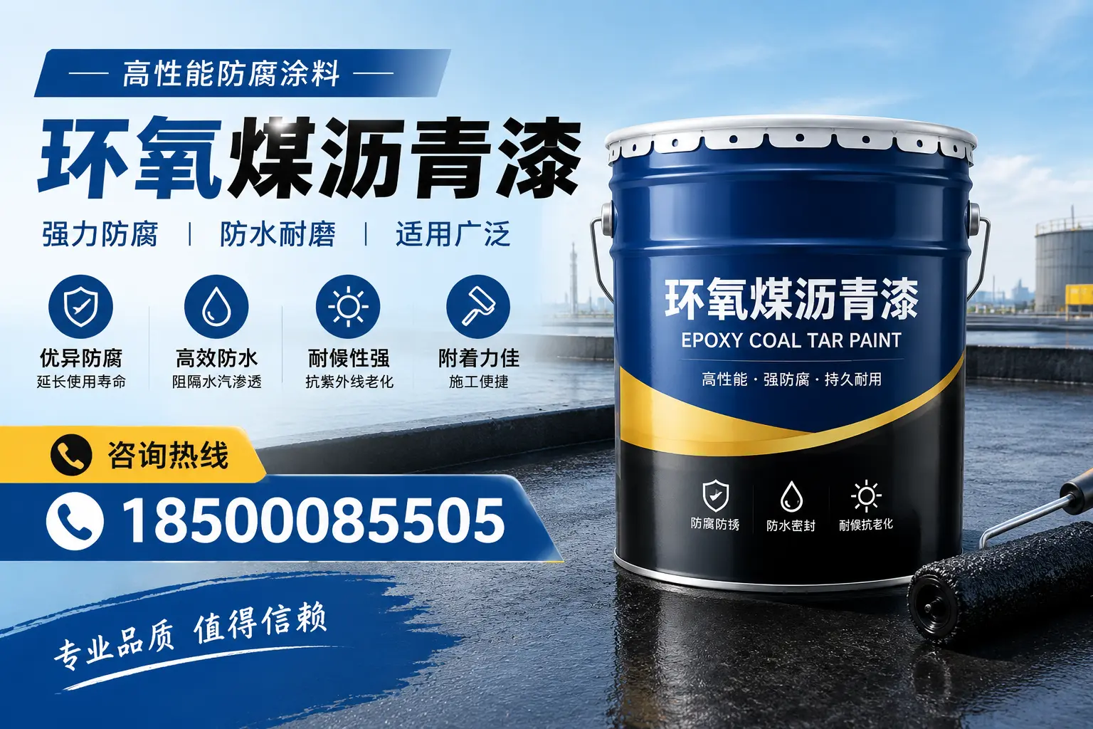 环氧煤沥青漆的主要成分与功能,西宁用户深度了解
